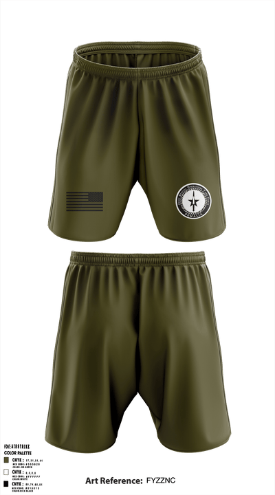 3rd SFG (A) 72510025 Athletic Shorts With Pockets - 3