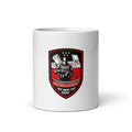 Charlie "Crusaders" Battery, 3-2 ADA BN White glossy mug - 1