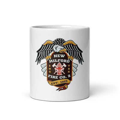 New Milford Fire department 24984583  White glossy mug - 1