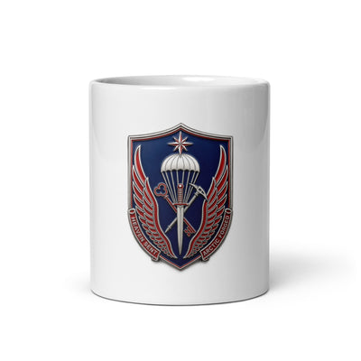 11th ADSB White glossy mug - 1