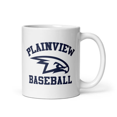 Plainview Little League 37284213 White glossy mug- 1
