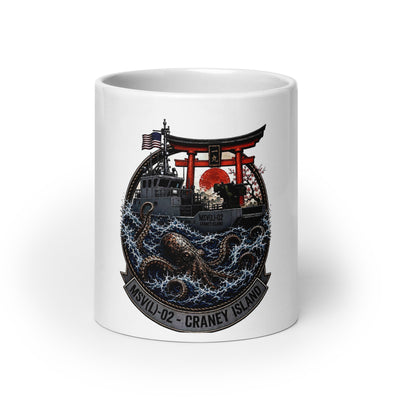 MSV White glossy mug - 1