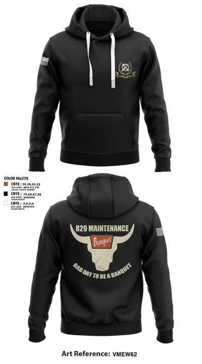829 maintenance 40042048 Hoodie - 3