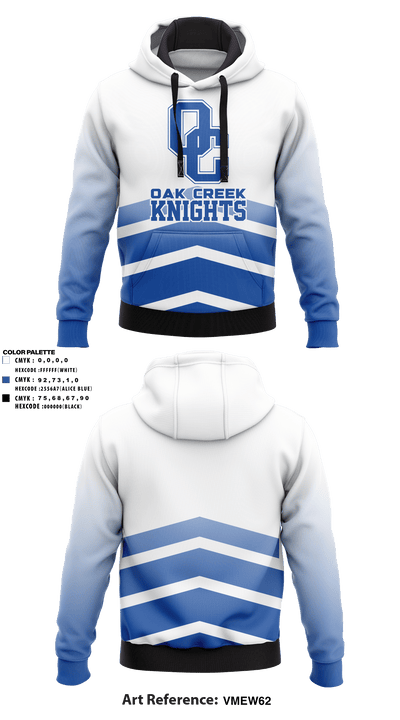 Oak Creek Knights 26467111 Hoodie - 1