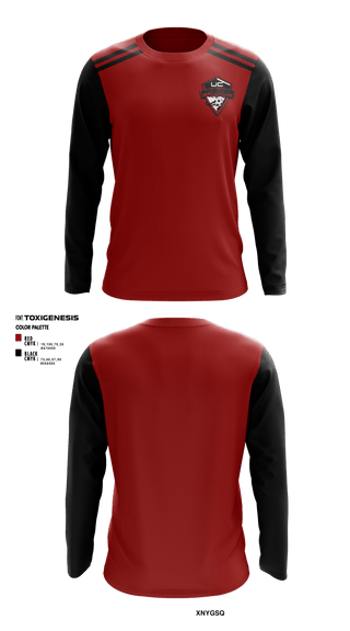 Long Sleeve Performance Shirt, UC PREMIER, Men's Soccer, Teamtime, Team time, sublimation, custom sports apparel, team uniforms, spirit wear, spiritwear, sports uniforms, custom shirts, team store, custom team store, fundraiser sports, apparel fundraiser