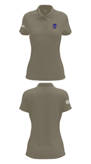 Women's Short Sleeve Performance Polo, 51SFS Metal Tigers, Air Force, Teamtime, Team time, sublimation, custom sports apparel, team uniforms, spirit wear, spiritwear, sports uniforms, custom shirts, team store, custom team store, fundraiser sports, apparel fundraiser