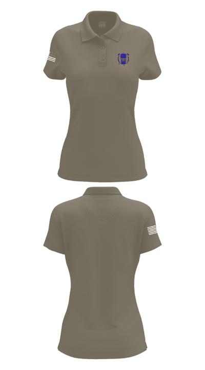 51SFS Metal Tigers 2477629 Women's Short Sleeve Performance Polo  - 75