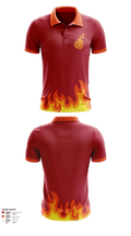 Houston hot shots 40745604 Short Sleeve Performance Polo - 1