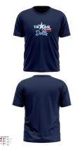 Texas Titans Youth Football 17189264 Short Sleeve Performance Shirt - 16