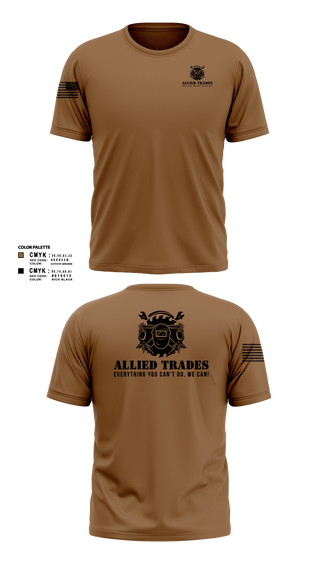 Short Sleeve Performance Shirt, ALLIED TRADES, National Guard, Teamtime, Team time, sublimation, custom sports apparel, team uniforms, spirit wear, spiritwear, sports uniforms, custom shirts, team store, custom team store, fundraiser sports, apparel fundraiser