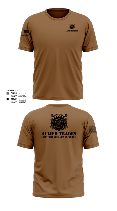 ALLIED TRADES 48849296 Short Sleeve Performance Shirt - 4