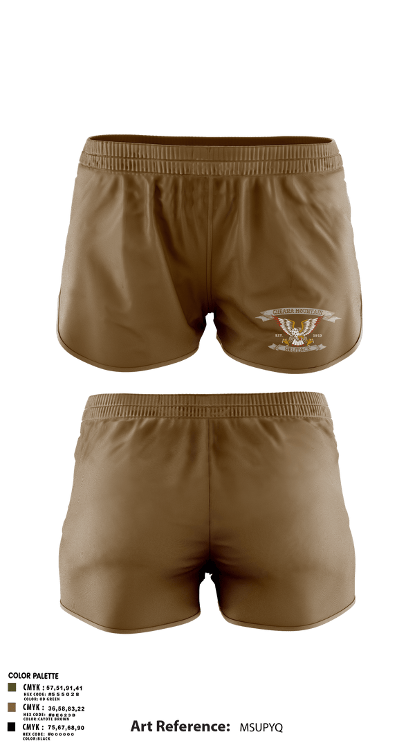 Ranger Panties, Cheaha Mountain Helitack, Fire Department, Teamtime, Team time, sublimation, custom sports apparel, team uniforms, spirit wear, spiritwear, sports uniforms, custom shirts, team store, custom team store, fundraiser sports, apparel fundraiser