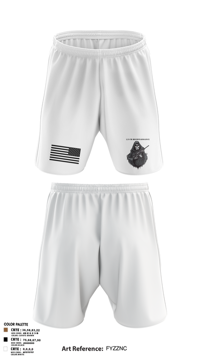 1/3 CR Reconnaissance 58656340 Athletic Shorts With Pockets - 2