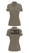 VQ-3 DET TRVS 52792969 Women's Short Sleeve Performance Polo  - 71