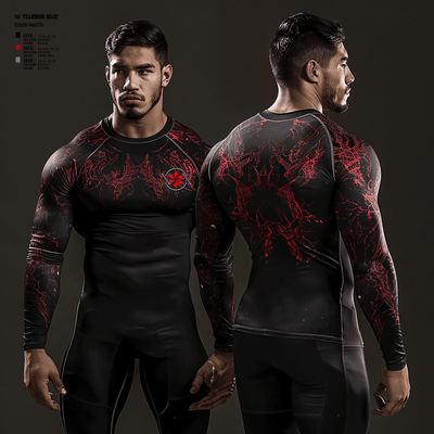 10-10 Jiu Jitsu 45151237 Long Sleeve Performance Shirt - 2
