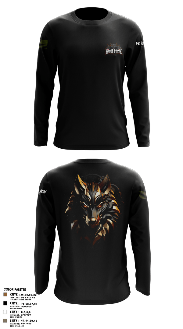 Long Sleeve Performance Shirt, 501st BSB, Army, Teamtime, Team time, sublimation, custom sports apparel, team uniforms, spirit wear, spiritwear, sports uniforms, custom shirts, team store, custom team store, fundraiser sports, apparel fundraiser