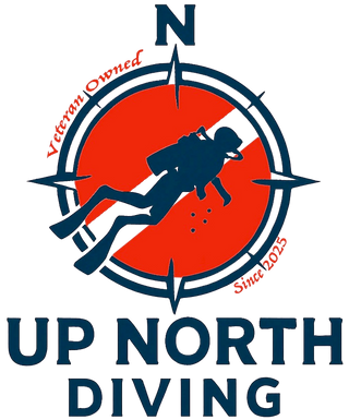 Up north diving 41235021 Stainless Steel Water Bottle with a Straw Lid