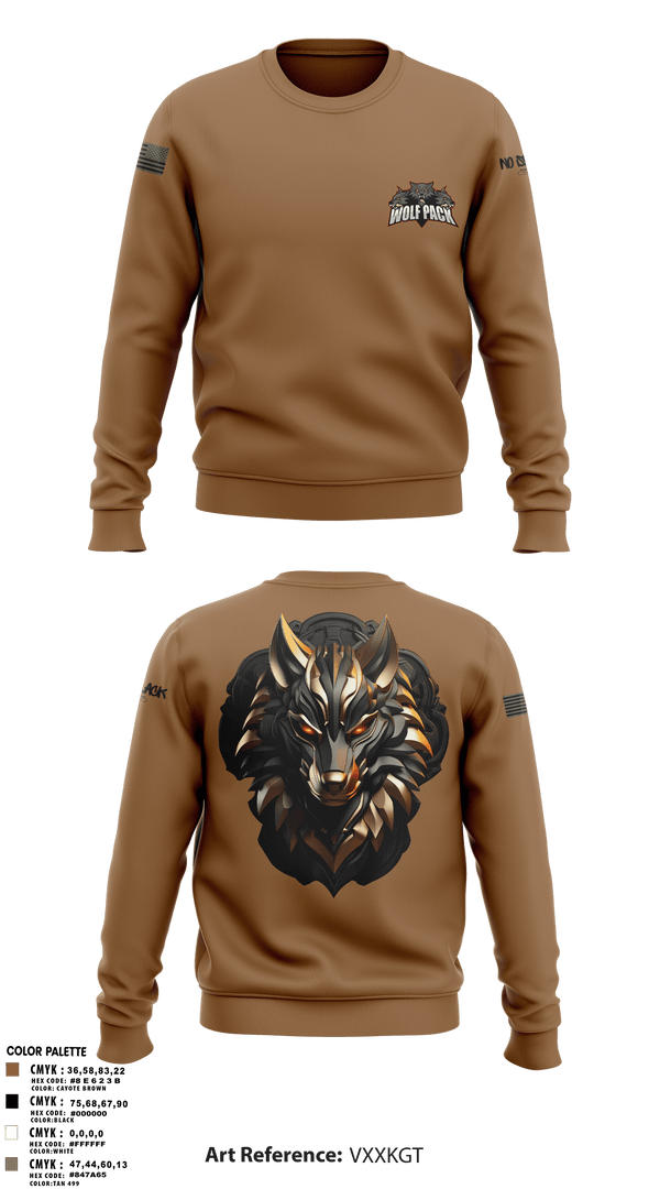 Crew Neck Sweatshirt, 501st BSB, Army, Teamtime, Team time, sublimation, custom sports apparel, team uniforms, spirit wear, spiritwear, sports uniforms, custom shirts, team store, custom team store, fundraiser sports, apparel fundraiser