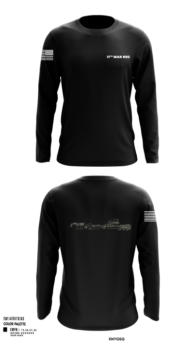 11Th MAR REG 43548544 Long Sleeve Performance Shirt - 2
