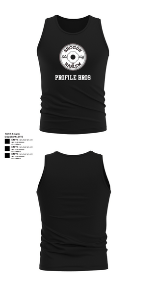 Tank Top, Profile Bros, , Teamtime, Team time, sublimation, custom sports apparel, team uniforms, spirit wear, spiritwear, sports uniforms, custom shirts, team store, custom team store, fundraiser sports, apparel fundraiser