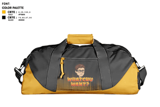 Duffle Bag, The oneThe one, , Teamtime, Team time, sublimation, custom sports apparel, team uniforms, spirit wear, spiritwear, sports uniforms, custom shirts, team store, custom team store, fundraiser sports, apparel fundraiser