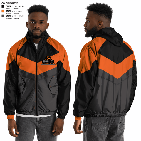 Windbreaker, Smokies, Football, Teamtime, Team time, sublimation, custom sports apparel, team uniforms, spirit wear, spiritwear, sports uniforms, custom shirts, team store, custom team store, fundraiser sports, apparel fundraiser