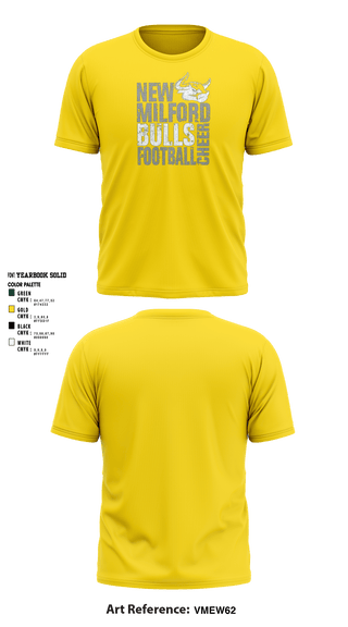 Short Sleeve Performance Shirt, New Milford Bulls Football And Cheerleading, Football, Teamtime, Team time, sublimation, custom sports apparel, team uniforms, spirit wear, spiritwear, sports uniforms, custom shirts, team store, custom team store, fundraiser sports, apparel fundraiser