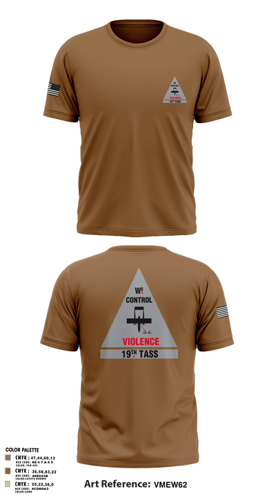 19th TASS 24755317 Short Sleeve Performance Shirt - 2