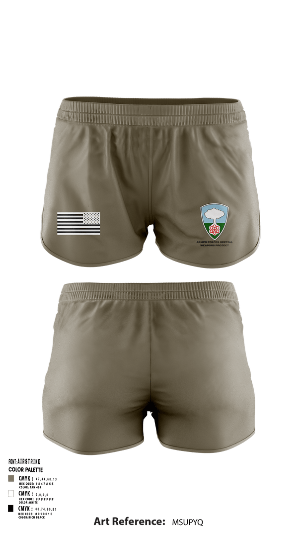 Ranger Panties, Armed forces special weapons project, Army, Teamtime, Team time, sublimation, custom sports apparel, team uniforms, spirit wear, spiritwear, sports uniforms, custom shirts, team store, custom team store, fundraiser sports, apparel fundraiser