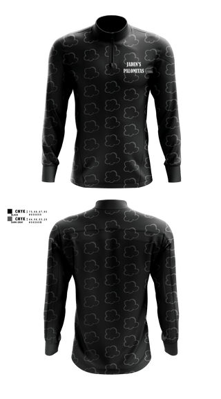 Quarter Zip Jacket, Jaden’s palomitas, , Teamtime, Team time, sublimation, custom sports apparel, team uniforms, spirit wear, spiritwear, sports uniforms, custom shirts, team store, custom team store, fundraiser sports, apparel fundraiser