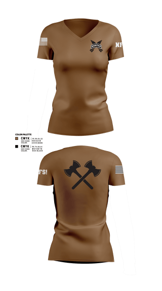 Women's Short Sleeve Vneck Shirt, Mortars, Army, Teamtime, Team time, sublimation, custom sports apparel, team uniforms, spirit wear, spiritwear, sports uniforms, custom shirts, team store, custom team store, fundraiser sports, apparel fundraiser