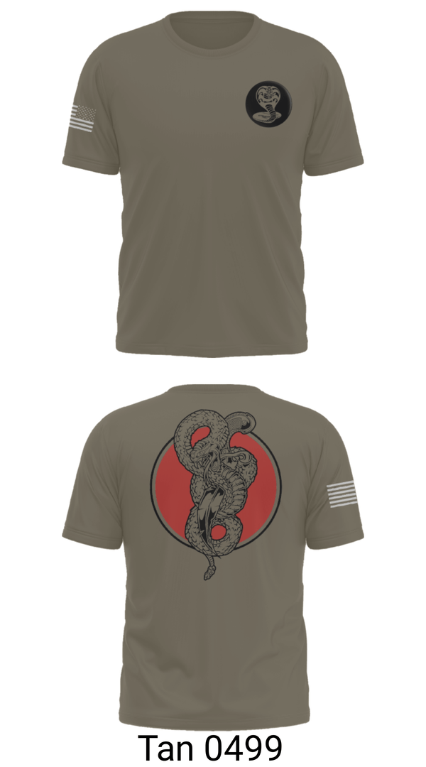 Old School Cotton Feel Shirt, Red WarriorsCobras, Army, Teamtime, Team time, sublimation, custom sports apparel, team uniforms, spirit wear, spiritwear, sports uniforms, custom shirts, team store, custom team store, fundraiser sports, apparel fundraiser
