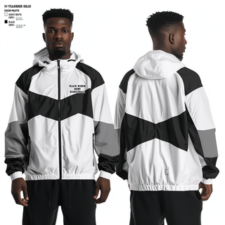 Windbreaker, Black widow, Men's Basketball, Teamtime, Team time, sublimation, custom sports apparel, team uniforms, spirit wear, spiritwear, sports uniforms, custom shirts, team store, custom team store, fundraiser sports, apparel fundraiser