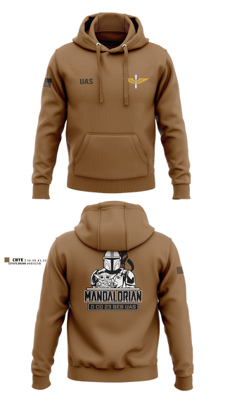 Hoodie, 23rd BEB UAS, Army, Teamtime, Team time, sublimation, custom sports apparel, team uniforms, spirit wear, spiritwear, sports uniforms, custom shirts, team store, custom team store, fundraiser sports, apparel fundraiser