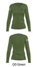 Ortiz 96148832 Women's Long Sleeve V-neck Shirt - 57
