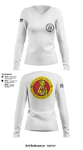 Weapons Field Training 21239816 Women's Long Sleeve V-neck Shirt - 2