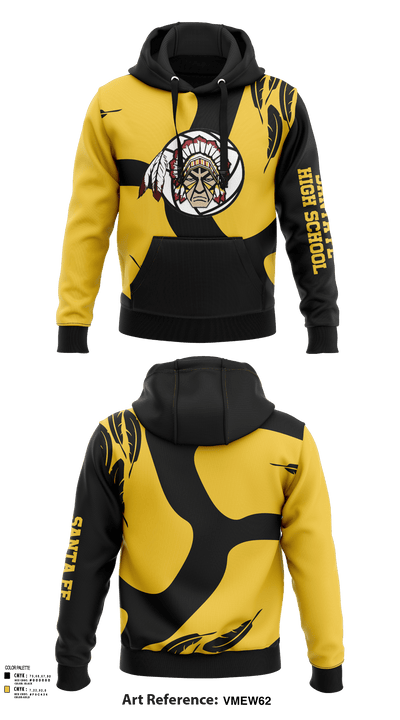 Santa Fe High School 35250956 Hoodie - 1