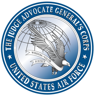 U.S. Air Force Reserve Office of the Judge Advocate General: National Security Division 91595356 Stainless Steel Water Bottle with a Straw Lid