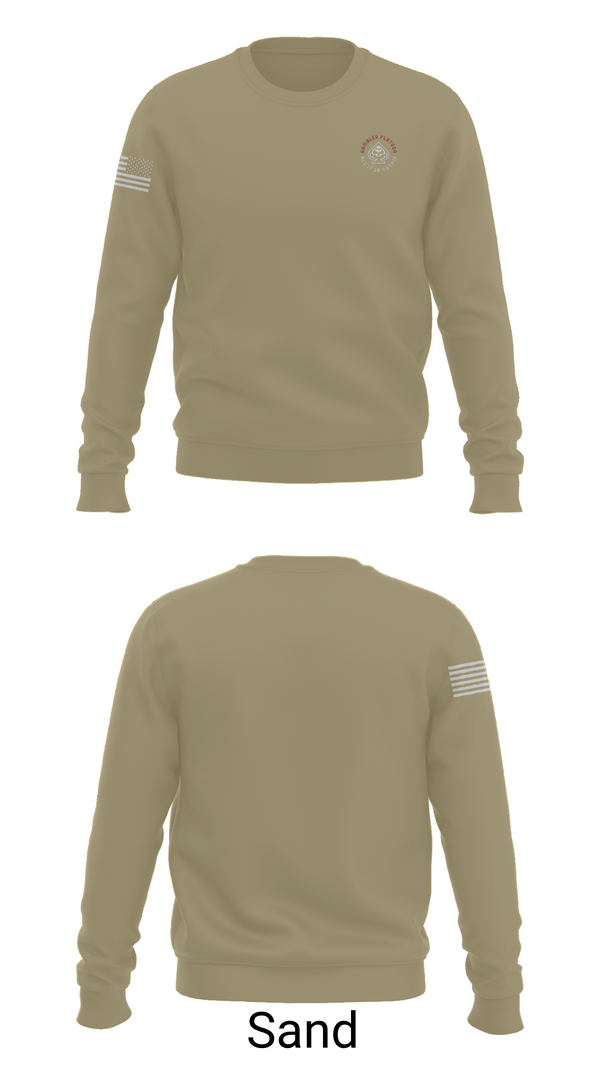 Crew Neck Sweatshirt, GFSC, 1-12 CAV, , Teamtime, Team time, sublimation, custom sports apparel, team uniforms, spirit wear, spiritwear, sports uniforms, custom shirts, team store, custom team store, fundraiser sports, apparel fundraiser