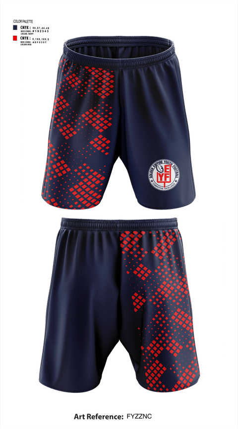 Athletic Shorts With Pockets, Gold Empire Youth Football & Cheer, Football, Teamtime, Team time, sublimation, custom sports apparel, team uniforms, spirit wear, spiritwear, sports uniforms, custom shirts, team store, custom team store, fundraiser sports, apparel fundraiser