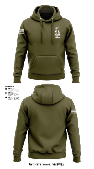 Hoodie, Ortiz, Marines, Teamtime, Team time, sublimation, custom sports apparel, team uniforms, spirit wear, spiritwear, sports uniforms, custom shirts, team store, custom team store, fundraiser sports, apparel fundraiser