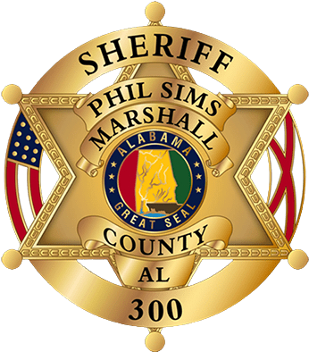 Marshall County Sheriffs Office 51490658 Stainless Steel Water Bottle with a Straw Lid