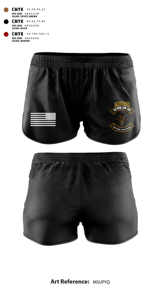 Ranger Panties, 824th QM CO (CADC-A), Army, Teamtime, Team time, sublimation, custom sports apparel, team uniforms, spirit wear, spiritwear, sports uniforms, custom shirts, team store, custom team store, fundraiser sports, apparel fundraiser