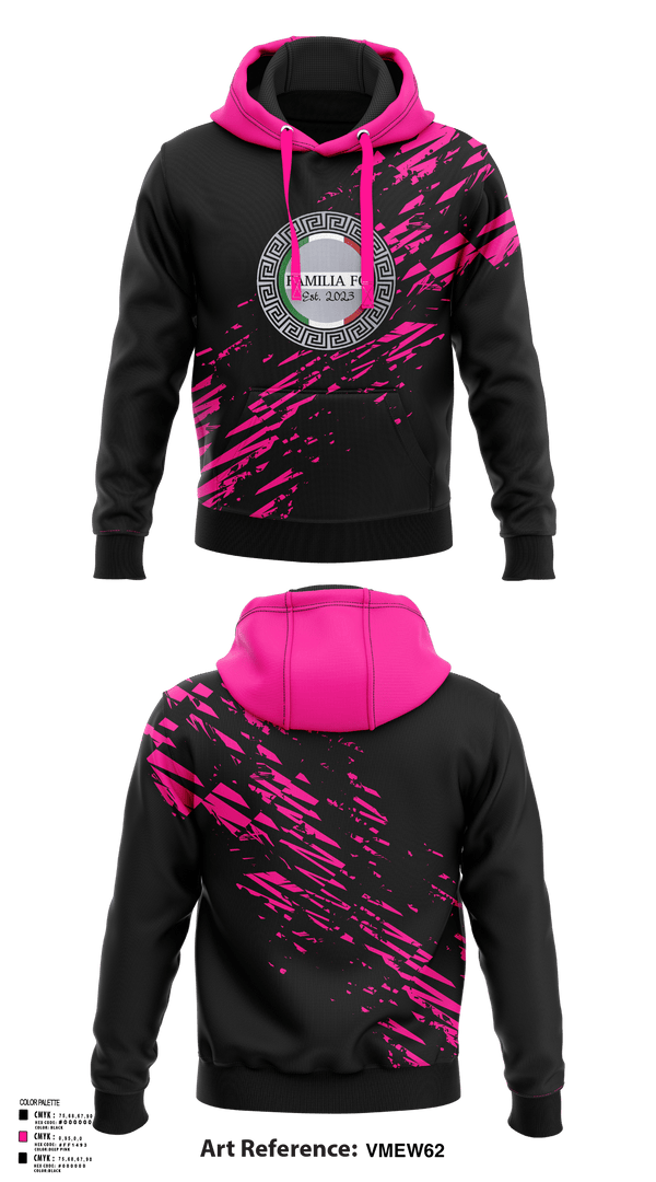 Hoodie, La Familia, Men's Soccer, Teamtime, Team time, sublimation, custom sports apparel, team uniforms, spirit wear, spiritwear, sports uniforms, custom shirts, team store, custom team store, fundraiser sports, apparel fundraiser