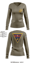 FRC East 24808374 Women's Long Sleeve V-neck Shirt - 1