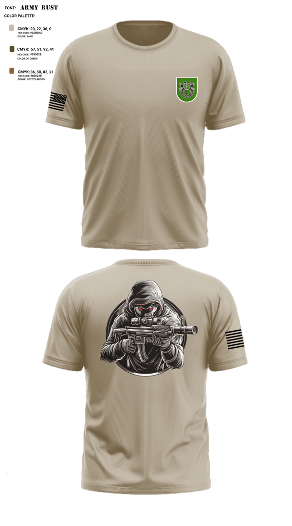 Short Sleeve Performance Shirt, 10 SFG, Army, Teamtime, Team time, sublimation, custom sports apparel, team uniforms, spirit wear, spiritwear, sports uniforms, custom shirts, team store, custom team store, fundraiser sports, apparel fundraiser