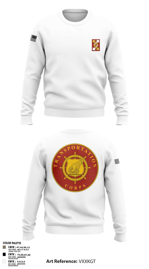 Crew Neck Sweatshirt, 993rd Transportation Company, Army, Teamtime, Team time, sublimation, custom sports apparel, team uniforms, spirit wear, spiritwear, sports uniforms, custom shirts, team store, custom team store, fundraiser sports, apparel fundraiser