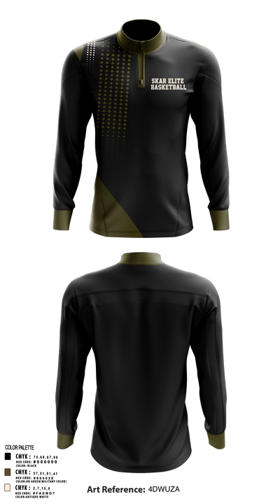 skar elite 43489931 Quarter Zip Jacket - 1