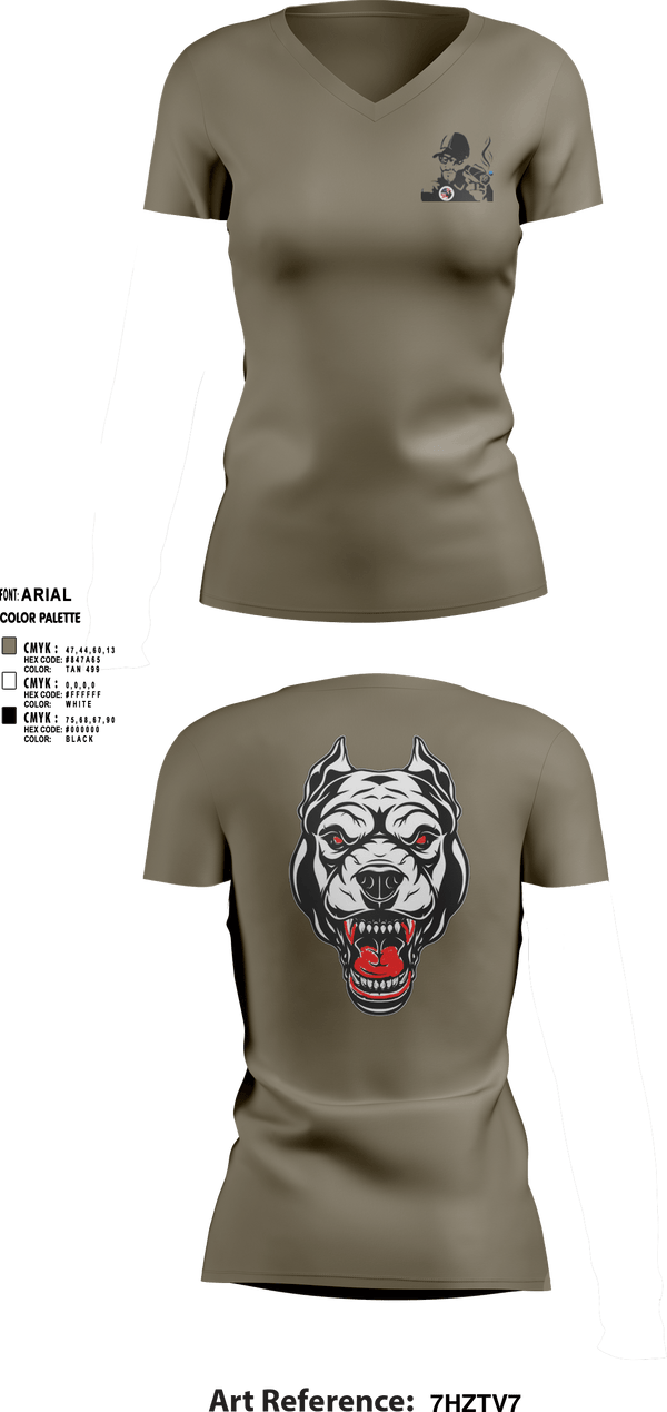 Women's Short Sleeve Vneck Shirt, Oscar Golf Charlie Tango, Army, Teamtime, Team time, sublimation, custom sports apparel, team uniforms, spirit wear, spiritwear, sports uniforms, custom shirts, team store, custom team store, fundraiser sports, apparel fundraiser