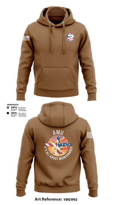 910th AMU 89979521 Hoodie - 101